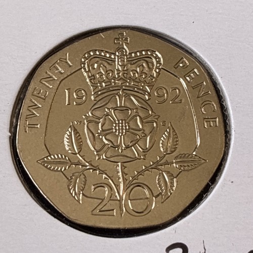 1992 twenty pence coin - 1992,
