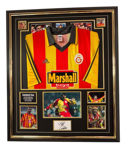 Framed gheorghe hagi - gheorghe,