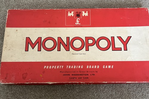 Vintage monopoly board game - monopoly,