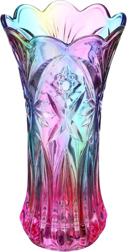 Crystal glass vase - crystal,