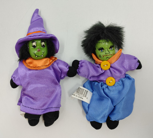 Vintage halloween mini clown - vintage,