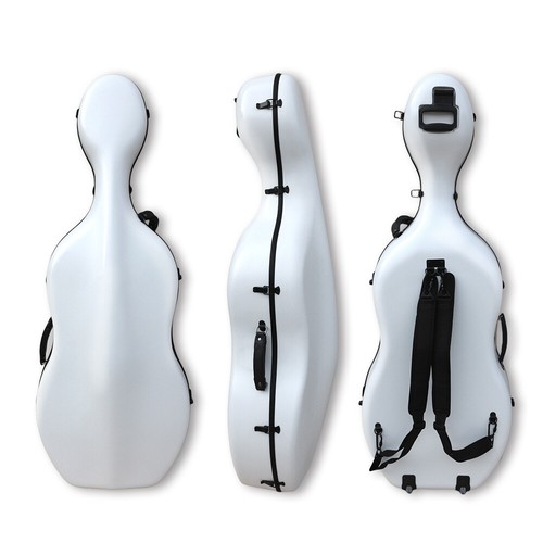 Cello case with - case,