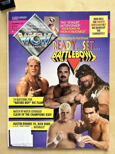 Wcw wrestling magazine - wcw,