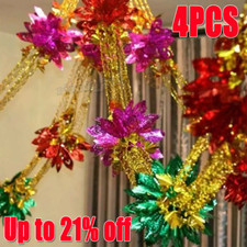 4PCS Christmas Foil Garland