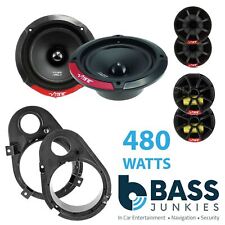 vibe SLICK5C-V7 speakers Fits Ford Escort 1990-2000 Front Doors