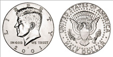 2001 D P Kennedy Half Dollar US Mint Coin "BU" 
