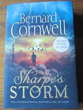 SIGNED - Sharpe's Storm (Book
