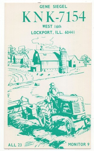 Lockport qsl radio comic - il,