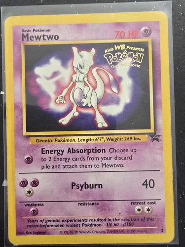 Pokémon tcg mewtwo - pokémon, 1999