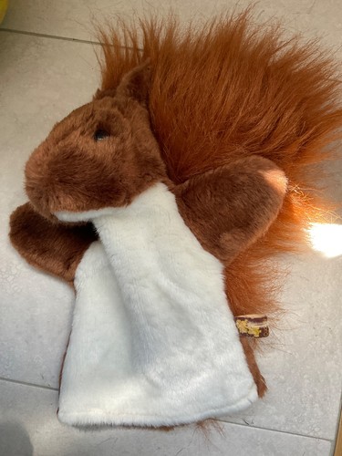 Vintage red squirrel hand - vintage,