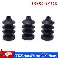 For SUZUKI GT550 GT380 Carb Dust Boots x3 Bellows Rubbers Throttle 13584-33110