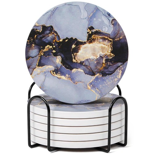 Set marble style ceramic - of,