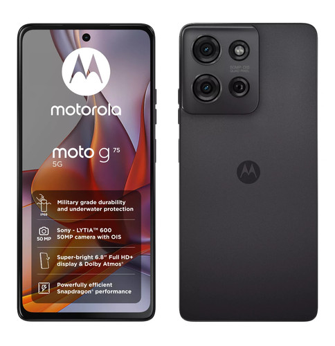 Motorola moto g75 charcoal - g75, 5g
