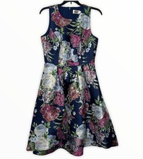 Eliza J Floral Jacquard Fit &