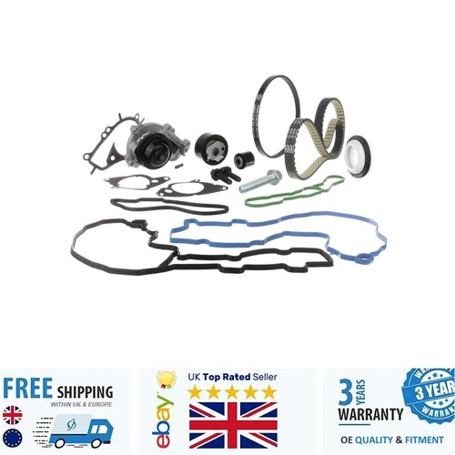 Water pump timing belt - water, kit