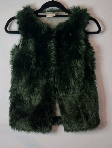 Next child green faux fur - faux,