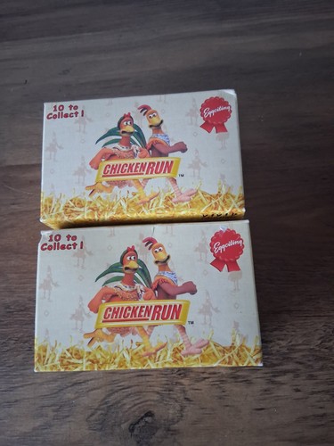 Vintage chicken run figures - vintage,