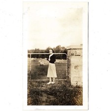 Vintage Photo Young Pretty