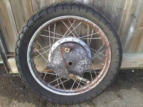 Honda cb77 cb72 rear - rear, wheel