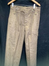 Original British Army Serge Battledress Trousers - 34" Waist