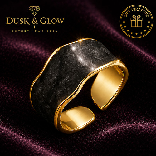 Beautiful pearl enamel rings - beautiful,