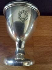 Allan Line Silver Plated Egg Cup - Scarce.