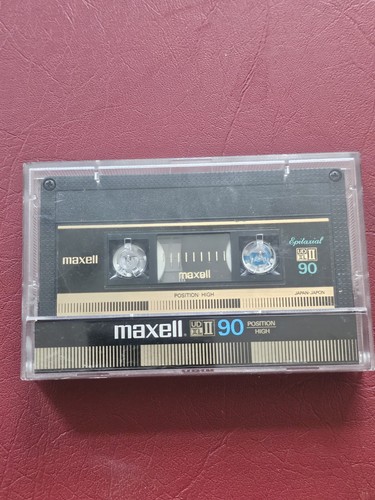 Maxell c90 cassette - ii,