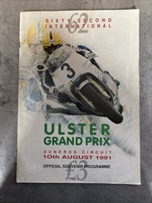 1991 Ulster Grand Prix Programme