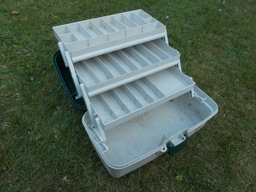 Plano fishing tackle box used