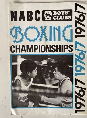 1976 program nabc boxing - nabc,
