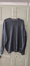 St George by Duffer Men's blue Long sleeve Jumper Pullover Size XL Chest 46-48" 