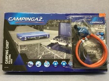 Campingaz Camping Chef folding double burner Gas Stove 4500w BNIB T4090