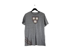 Harvard Adidas Veritas Grey Cotton Blend T Shirt Large L Gym College University