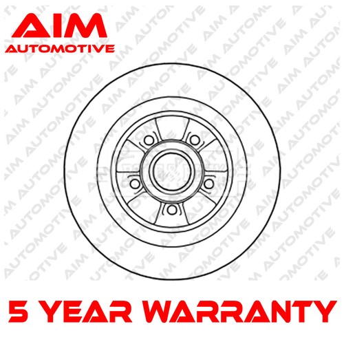 Brake disc rear aim - brake,