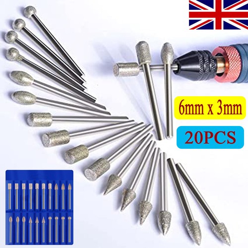 20pcs tungsten carbide burr - 20pcs,