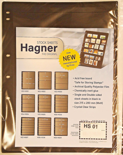 Stamp stock pages hagner 1 - stock,