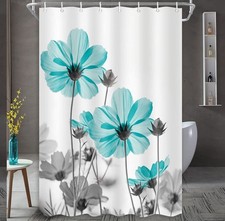 Floral Shower Curtain 48x72