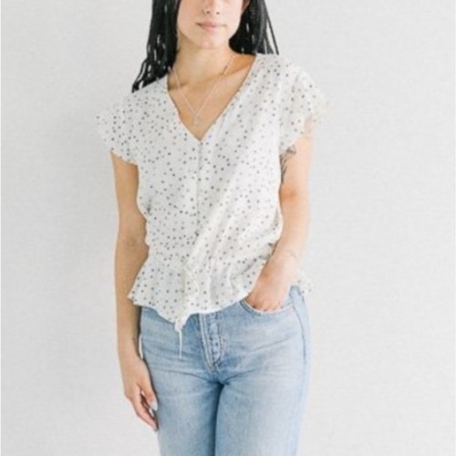 Rails bretton blouse ivory - rails,
