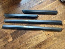 Audi A4 B7 s-line door blades molding set of 4 dolphin grey LX7Z  