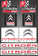 Citroen Racing Sticker set x 8