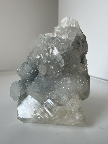 137g apophyllite on - apophyllite,