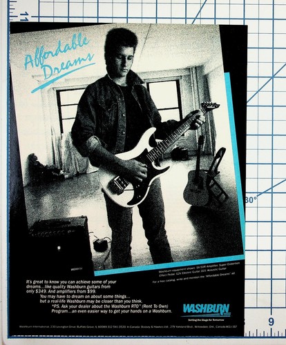 Vintage washburn guitars - washburn,