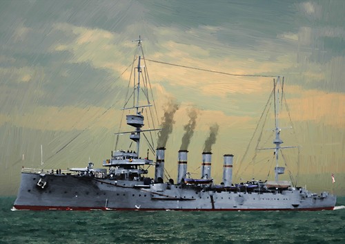 Hms hampshire ww1 hand - ww1,