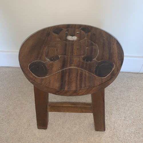 Child wooden stool - wooden,