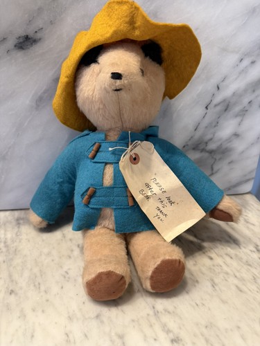 Vintage paddington bear - vintage, w/
