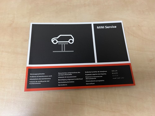 Bmw mini service book clubman - bmw,
