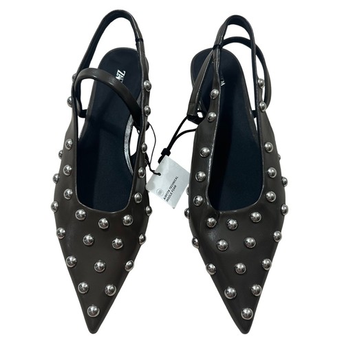 Zara studded pointed toe - pointed,