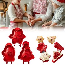 3X Mini Pie Maker Hand Pocket Pies Mold Pastry Press Kitchen Baking Mould