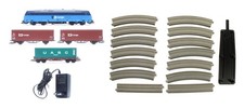 TILLIG BAHN 'TT' GAUGE 01449 CD STARTER FREIGHT TRAIN SET - LOCO, WAGONS & TRACK