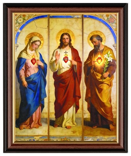 Sacred hearts the virgin - of,